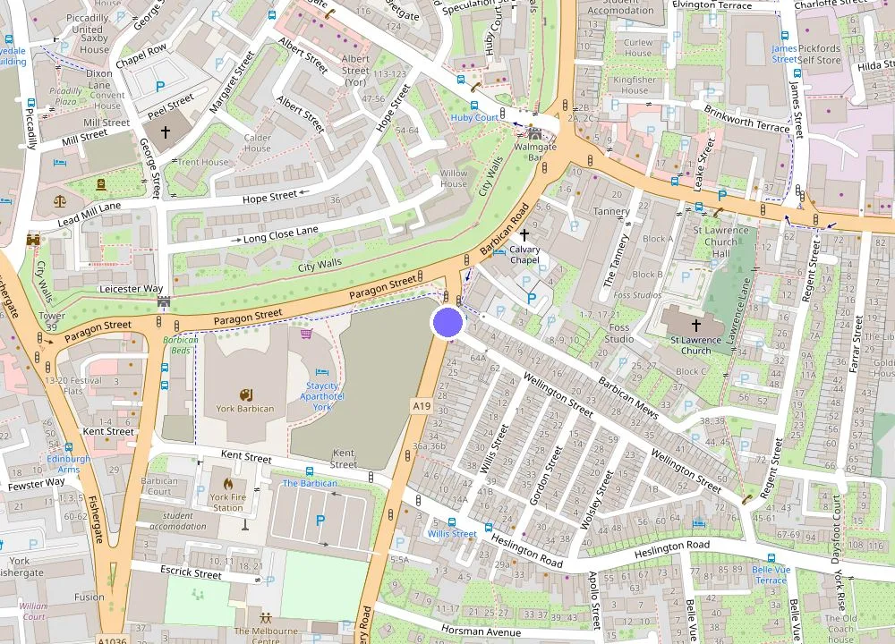 Map: Barbican House